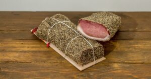 Lomo a la tabla a la pimienta